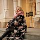 Order Oversize coat 'Roses'. Alexandra Maiskaya. Livemaster. . Coats Фото №3
