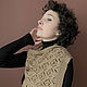 Order Hypoallergenic soft scarf for women, knitted scarf made of camel down. Dobryy_vyaz. Livemaster. . Scarves Фото №3