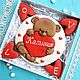 The carrot ginger BEAR WITH a HEART . Gingerbread Mi-Mi-Bears. Gingerbread Cookies Set. sweets for joy (galinadenisenko). My Livemaster. Фото №4