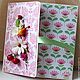 Конверт для диска "Fruit and flowers". Подарки. Design Cards +. Интернет-магазин Ярмарка Мастеров.  Фото №2