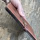 Кошка Лонгер кожаное портмоне кошелек тревел оранжевый. Кошельки. Iron Arm Leatherworks (Екатерина). Ярмарка Мастеров.  Фото №6