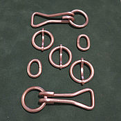 Материалы для творчества handmade. Livemaster - original item A set of handmade accessories made of 100% copper. Handmade.