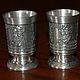 Beautiful pewter stacks on the theme of 'Hunting', Germany, 1970s, Vintage Souvenirs, Moscow,  Фото №1