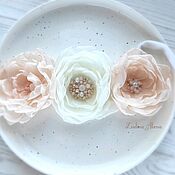 Набор Sand Rose нежных цветов из ткани