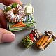 Заказать Миниатюра для кукол кекс морковный. Екатерина (miniaturehouse). Ярмарка Мастеров. . Кукольная еда Фото №3