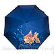 Order Umbrella parasol hand painted gold fish. BelkaStyle - handmade and design. Livemaster. . Umbrellas Фото №3