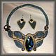 Колье и серьги Белые ночи. Колье. Anastasia Smolina Jewelry and Gifts. Интернет-магазин Ярмарка Мастеров.  Фото №2