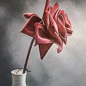 Картины и панно handmade. Livemaster - original item Painting:the virgin-rose.. Handmade.