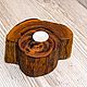 Подсвечники для чайных свечей. Свечи. Dv_wood_design. Интернет-магазин Ярмарка Мастеров.  Фото №2