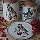 'Birdsong'-a set of dishes. Jars. Hundred centuries. My Livemaster. Фото №5