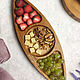 Деревянная тарелка в форме лодки "Ладья". Подарки для охотников и рыболовов. Vi Lignum. Ярмарка Мастеров.  Фото №4
