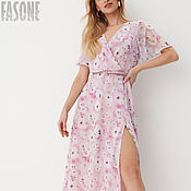 Одежда handmade. Livemaster - original item dresses: Pink dress 