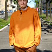 Мужская одежда handmade. Livemaster - original item Men`s shirt made of linen, shirt 