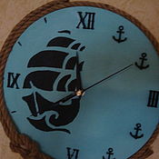 Для дома и интерьера handmade. Livemaster - original item Classic watches: "On the seas, on the waves". Handmade.
