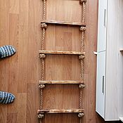 Активный отдых и развлечения handmade. Livemaster - original item Playgrounds: Rope ladder made of Manila hemp.. Handmade.