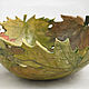 Bowl Autumn maple. Bowls. Elena Zaychenko - Lenzay Ceramics. Online shopping on My Livemaster.  Фото №2