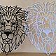 Декор на стену из металла "Лев". Панно. Arno Metal Decor. Ярмарка Мастеров.  Фото №6