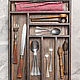 Dark oak cutlery tray, 34h46 cm. Utensils. Foxwoodrus. Online shopping on My Livemaster.  Фото №2