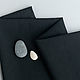 Канвас хлопок Soft touch Серый 10 унц/285г. Ткани. Best Fabric. Ярмарка Мастеров.  Фото №4