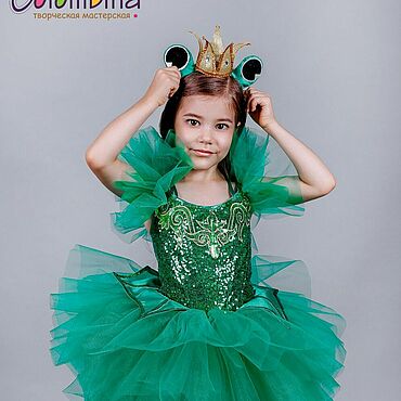 Купить детский костюм царевны-лягушки в Москве недорого: интернет-магазин АРЛЕКИН