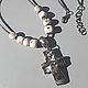 Колье С КРЕСТИКОМ. Колье. Jewelry JY. Ярмарка Мастеров.  Фото №6