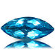 Неоновый Апатит 12.2 х 5.3 мм; 1,53 ct, Кабошоны, Ростов-на-Дону,  Фото №1