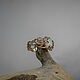 Exclusive gold ring with opal 'Actinide'. Rings. Unusual Gemstone Jewelry. Online shopping on My Livemaster.  Фото №2
