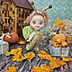 Куколка Obitsu 11 mini в костюме улиточки. Куклы и пупсы. Dolls-miniature. Интернет-магазин Ярмарка Мастеров.  Фото №2
