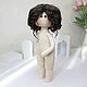 Blank doll Doll 30 cm without clothes. Interior and a games doll, Dolls, Nizhnij Tagil,  Фото №1