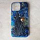  Чехол на Айфон 15 Про Макс, iPhone 15 Pro Max Starry night. Гаджеты. Маленькие радости (bronven). Интернет-магазин Ярмарка Мастеров.  Фото №2