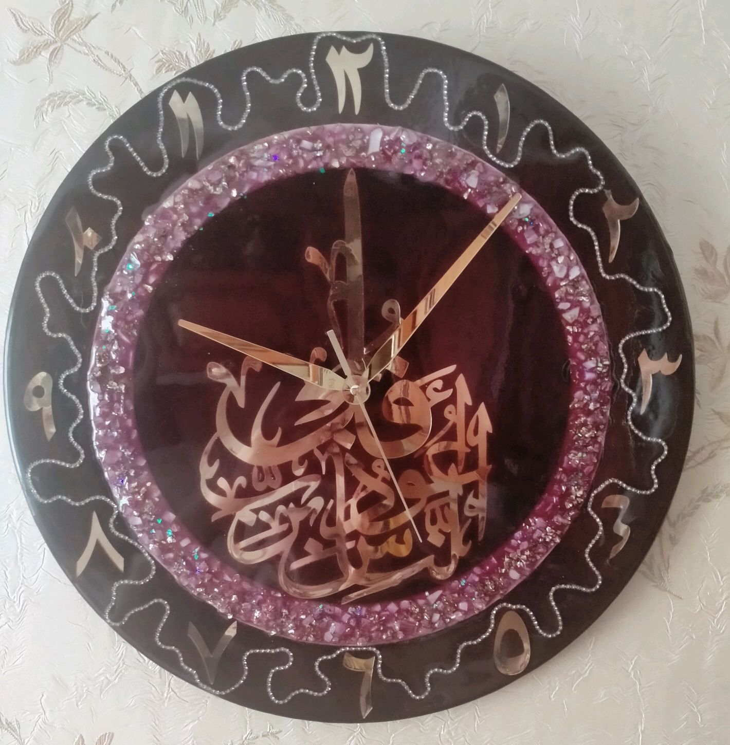 Часы мусульманские настенные в интернет-магазине Ярмарка Мастеров по цене 8000 ₽ – TBI2IRU