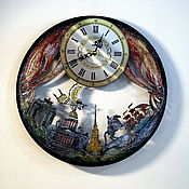 Для дома и интерьера handmade. Livemaster - original item Pendulum clock Historical Petersburg. Handmade.