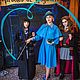 Шляпа Шармбатон FLEUR DELACOUR. Шляпка ведьмы, волшебницы Гарри Поттер. Шляпы. MoroshkaHats Головные уборы. Интернет-магазин Ярмарка Мастеров.  Фото №2