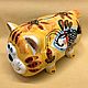 Piggy Banks: Cat Loaf Big Fish. Piggy Bank. Creative workshop Cheerful porcelain. My Livemaster. Фото №5