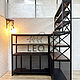 Стеллаж лофт из дуба на заказ LF-796. Стеллажи. Leo-loft. Ярмарка Мастеров.  Фото №4