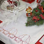 Для дома и интерьера handmade. Livemaster - original item track on the table Christmas. Handmade.