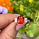 Резерв! 17.5 Кольцо с гранатом спессартином 3.55 ct Натуральные камни, Кольца, Белорецк,  Фото №1
