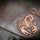 Обложка на паспорт именная, кожаная обложка для паспорта с монограммой. Обложка на паспорт. ashot. Ярмарка Мастеров.  Фото №5