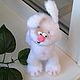 Pechalka (Bunny, knitted Bunny, knitted toy, knitted Bunny). Stuffed Toys. Warm toys. My Livemaster. Фото №4