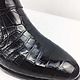 Alligator leather boots, LUX class, black color. Boots. SHOES&BAGS. My Livemaster. Фото №6