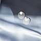 Серебряные серьги джекеты Double Circle. Серьги-джекеты. Bismarckshop. Интернет-магазин Ярмарка Мастеров.  Фото №2