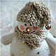 Снеговик из коллекции деревянных игрушек "Ivory&Gold", Снеговики, Москва,  Фото №1