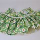 Order The dress for the doll is green with a flower. FH. Livemaster. . Clothes for dolls Фото №3