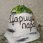 Банная шапка "Мухомор"