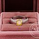 Золотое кольцо с желтым бриллиантом 1,5 карата. Кольцо помолвочное. FROLOF JEWELRY. Ярмарка Мастеров.  Фото №8
