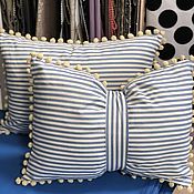 Для дома и интерьера handmade. Livemaster - original item Pillows: bow. Handmade.