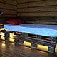 Деревянная кровать в стиле loft от мастерской WoodMorning. Кровати. WoodMorning!. Ярмарка Мастеров.  Фото №5