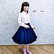 Сарафан " Sentiment" 2 в 1. Школьная форма. Little___dress. Ярмарка Мастеров.  Фото №4