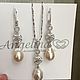 Заказать Барочный жемчуг. Серьги и подвеска. Angelina_jewelry. Ярмарка Мастеров. . Комплекты украшений Фото №3