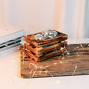 Для дома и интерьера handmade. Livemaster - original item Gift decorative box (box) made of Siberian Cedar wood PK34. Handmade.